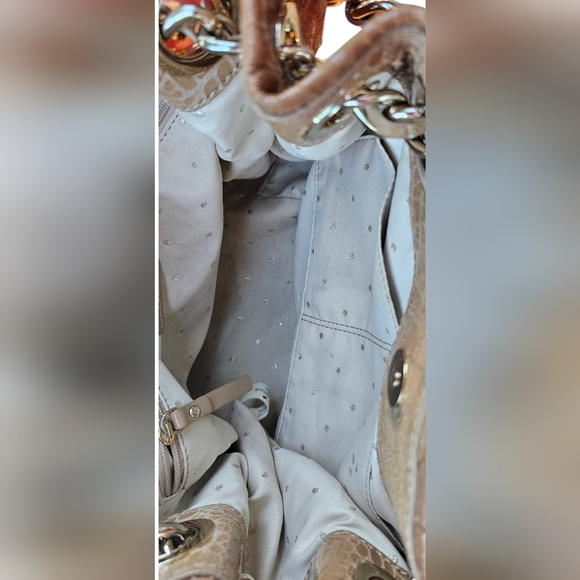 Kate Spade Vintage Animal Print 100% Goat & Cow Suede New York Bucket Bag - Picture 7 of 14